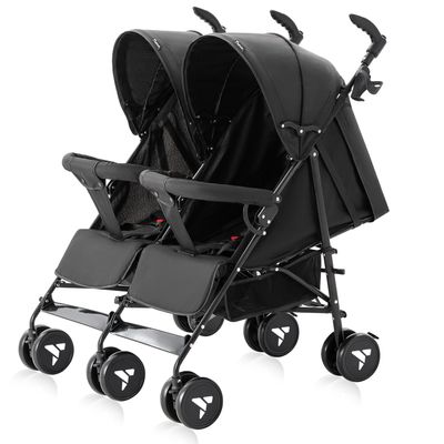 Teknum Twin Stroller Fellow - Black